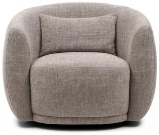 Riviera Maison Sessel Leonardo Armchair Taupe (Drehbar) 31082002