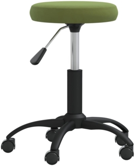 vidaXL Esszimmerstuhl Hellgrün Samt 3085729