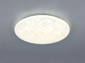 LED Deckenleuchte UMBRIA mit Rankenmuster, rund Ø 40cm