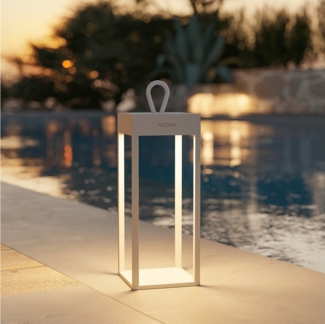 Neona LED Tischleuchte Nero, LED fest integriert, Warmweiß