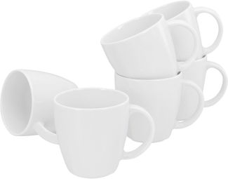 CreaTable Becher Victoria, 6-tlg, Porzellan, 300 ml, 6-teilig