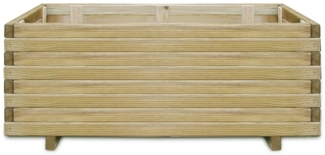 vidaXL Hochbeet 100x50x40 cm Holz Rechteckig 41660