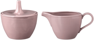 Seltmann Weiden Beat Color Glaze Milch & Zucker Set 2-teilig Altrosa - DS