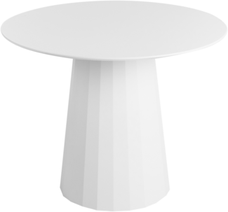 Esstisch PLATO Weiß 100 cm 100 cm Metall