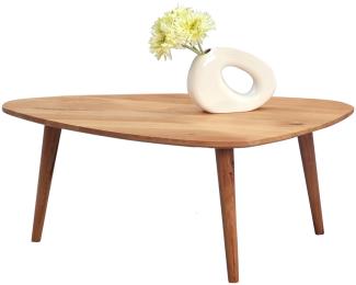 Couchtisch >Tamara< in Wildeiche aus Massivholz - 90x36x60cm (BxHxT)