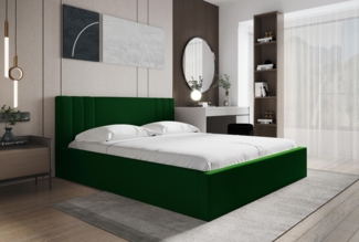 AX LIVING Polsterbett 180 x 200 Bett Flino Design Funktionalität KR19