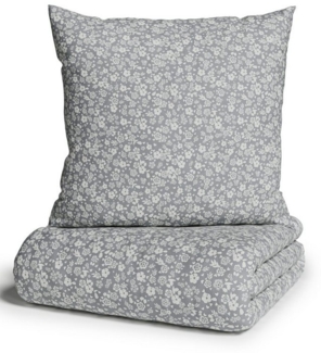 my home Bettwäsche Mariby, Renforcé, 2 teilig, mit feinem Blümchen Design, skandinavisch, romantische Bettwäsche