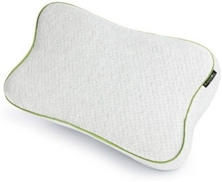 BLACKROLL® Recovery Pillow (50x30 cm), Kopfkissen für erholsamen Schlaf, ergonomisches Kissen mit Travel Bag für Reisen, Nackenkissen aus Viscose Memory Schaum, Made in Germany