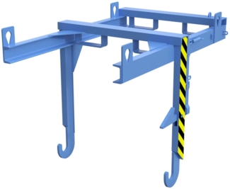 Bauer Traverse für Stapelkipper BKT 70, lackiert, Lichtblau