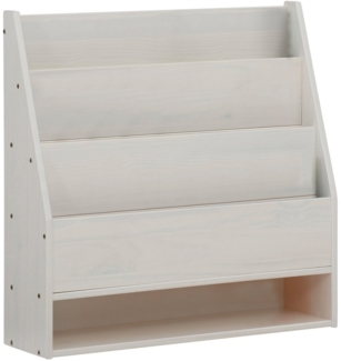 loft24 Bücherregal Allie, Wandregal aus Kiefernholz im Landhausstil, Farbvarianten, Breite 70 cm