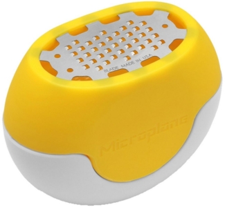 Microplane Flexi Citrustool m/opsamling gul