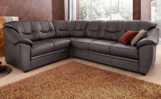 sit&more Ecksofa Savona L-Form, wahlweise mit Bettfunktion, inklusive Federkern, frei im Raum stellbar