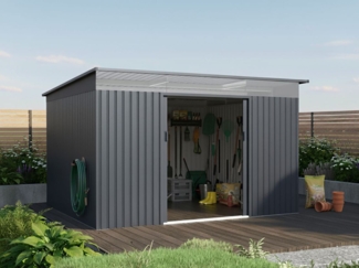 Metall Gerätehaus Modell Rheinfeld 10,20 m²