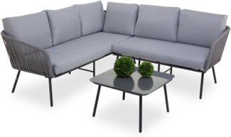 Lounge-Set CONNER (BHT 180x75x45 cm)