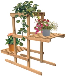 Coemo Blumenregal Perry Pflanzenständer Blumenständer Pflanzenregal 76 x 36 x 60