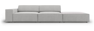 Micadoni 3-Sitzer Sofa Jodie Light Grey