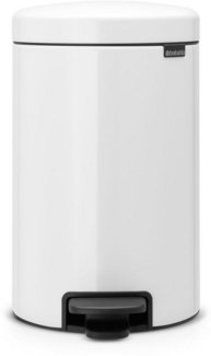 Brabantia 'Newicon' Treteimer, white, 12 L