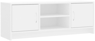 TV-Schrank Lowboard TV Weiß 102 x 30 x 37,5 cm Holzwerkstoff