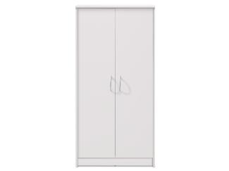 Aktenschrank >Olli< in Weiß - 72x148x35cm (BxHxT)