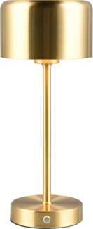 my home LED Tischleuchte Kadira, Dimmfunktion, USB-Ladefunktion, LED fest integriert, Warmweiß, Akku Tischlampe mit USB-C Anschluss, Touchdimmer 4 Stufen, Höhe 30cm