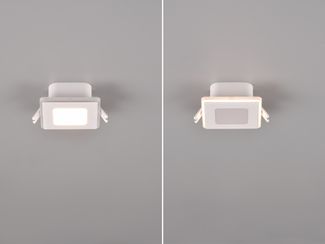 653410131 Einbauleuchten NIMBUS weiß matt 5W LED. Höhe ca. 3 cm