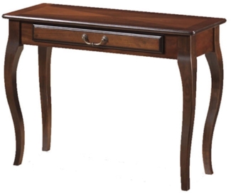 Konsolentisch Flurtisch Padova D 104x40x75cm Nussbaum dunkel Jugendstil