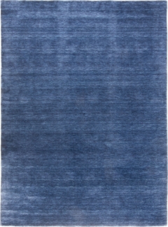 Morgenland Gabbeh Teppich - Loribaft Softy - Teppstar - rechteckig - 240x170 - Petrolblau