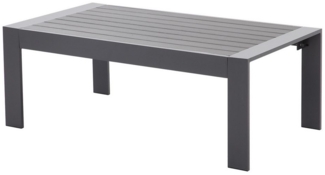 MeXo Gartenlounge-Set Gartenmöbel Set Aluminium Loungeset für Terrasse Balkon, (1-tlg, 1 × Tisch), wetterfest Gartentisch Balkontisch Loungetisch Kaffeetisch