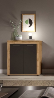 INOSIGN Highboard Aosta, Höhe 88 cm, in verschiedenen Farbausführungen, mit 2 Türen und 3 Fächern, Wohnzimmer, Kommode, Schrank