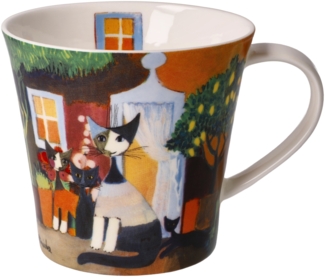 Goebel Coffee-/Tea Mug Rosina Wachtmeister - Una bellissima giornata, Fine Bone China, Bunt, 0. 35 L, 66861221