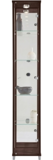 fif möbel Vitrine OPTIMA Standvitrine/Glasvitrine 1x Glastür,perfekt für Sammler,Sammlervitrine