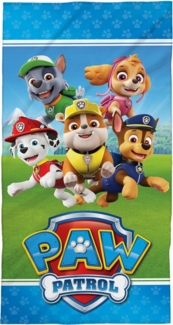 BERONAGE Strandtücher Paw Patrol Badetuch Crew  60x120 cm, 100% Baumwolle (1-St), Frottee in Velours-Qualität