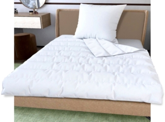 Matratzen Perfekt Baumwollbettdecke Ganzjahres Bettdecke 135x200 cm 100% Baumwolle Bett Inlet(Bezugsstoff), anschmiegsam, pflegeleicht