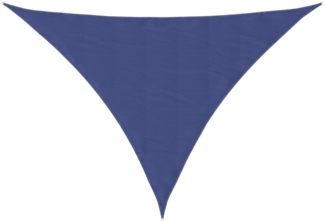 vidaXL Sonnensegel Oxford-Gewebe Dreieckig 5x5x6 m Blau 135568