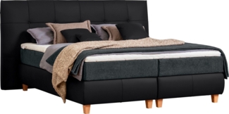 alina Boxspringbett Luella, ADA trendline Boxspringbett, inkl. Matratze und Viscoschaum-Topper