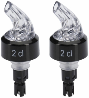 WESTMARK Flaschenausgießer »Auto-Pour« 2 cl glasklar, 2 Stk. Dosierausgießer