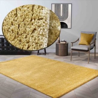 Vimoda Teppich Valentino, Hohe Qualität sehr weich und dicht Fellteppich, Rechteckig, Höhe: 20 mm, Teppich Wohnzimmer, kuschelig, Schlafzimmer, Kinderzimmer