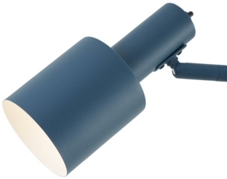 Qazqa Stehlampe Stijn, ohne Leuchtmittel, E27, Blau, Modern, Metall, 2-flammig