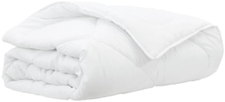 vidaXL Steppdecken & Duvets Weiß 200 x 220 cm Mikrofaser 42007765