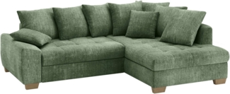 Mr. Couch Ecksofa Nikita II, L-Form, Wahlweise mit Bettfunktion, Bettkasten & RGB-LED-Beleuchtung