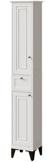 Vicco Hochschrank Weiß 32x175 cm, Vanity