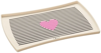 Hunter Tierbedarf Napfunterlage Napfunterlage Biri weiß/schwarz