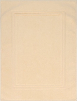 Betz Badematte Luxus Badvorleger Badteppich Gold 50x70 cm Farbe beige, Baumwolle