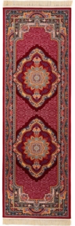 Morgenland Orientteppich - Abram - läufer - 200x100 - Rot