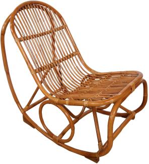 Schaukelstuhl Rattan Sessel Stuhl Relaxsessel Schaukelsessel Schwingsessel