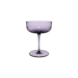 like. by Villeroy & Boch Like Glass Sektschale / Dessertschale 100 ml 2er Set Lavender - DS