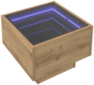 vidaXL Couchtisch Artisan-Eiche 40 x 40 x 30 cm Holzwerkstoff 879657