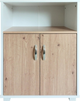 HTI-Line Mehrzweckschrank Küchenschrank Blanca (Stück, 1-St, 1x Schrank Blanca, ohne Dekoration) Anrichte Mehrzweckschrank