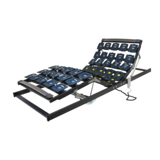 Perbix Wellness Pur MOT - Lattenrost mit Tellerelemente und Motor, 90x200 cm Einzelbett