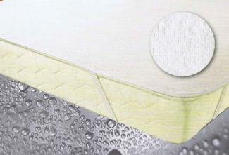 Matratzenschoner Terry weiss 60 x 120 cm